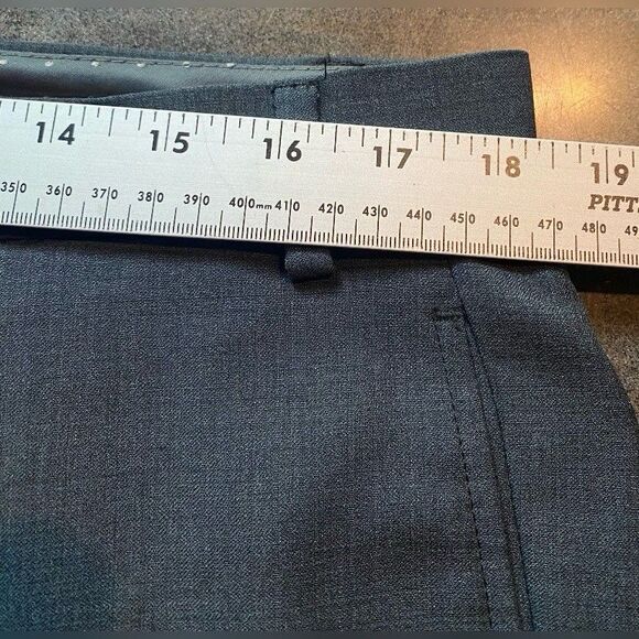Michael Strahan Collection Pants Men’s 36 X 32 Dark Gray Dress - Picture 4 of 6
